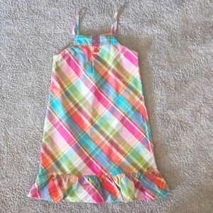 Tommy Hilfiger, Girls Dress, size 5, Pink, Blue, green, Plaid